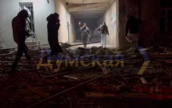 В Одессе дрон попал в жилое здание