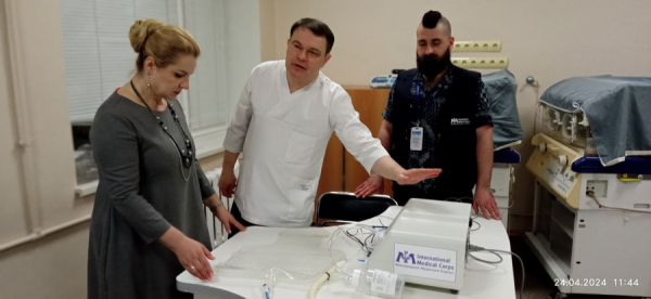 Вінницька обласна дитяча лікарня отримала новітню систему терморегуляції
