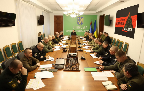 Сергій Борзов провів нараду з представниками ТЦК і поліції Вінниччини щодо мобілізації