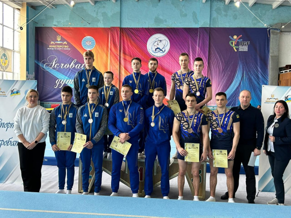 Чемпіонат України зі спортивної акробатики провели на Вінниччині
