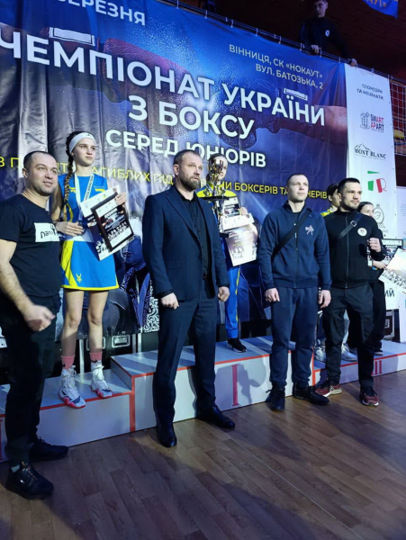 Вінниччина посіла перше місце на чемпіонаті України з боксу серед юніорів