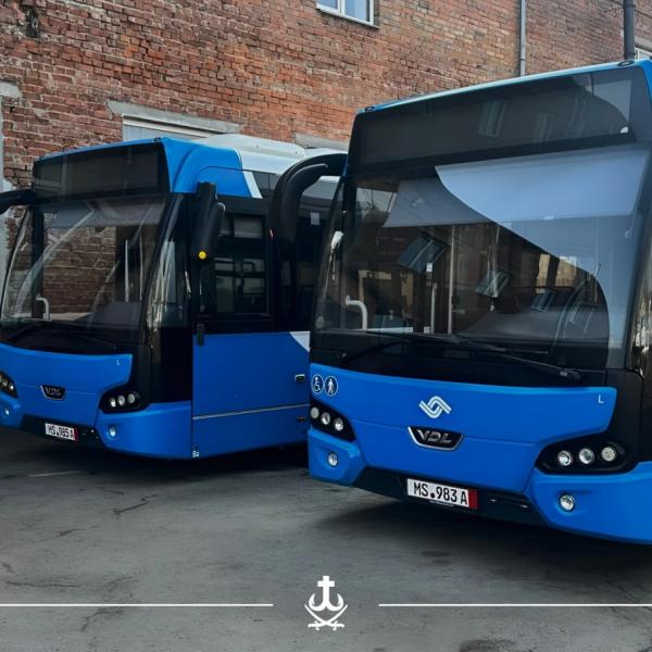 Вінниця отримала два міські автобуси з Мюнстера