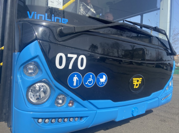 У  Вінниці на маршрут вийшли 2 нових інклюзивних «VinLinе»