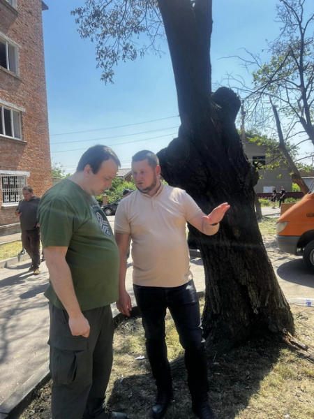 У Жмеринці тривають відновлювальні роботи після російської атаки