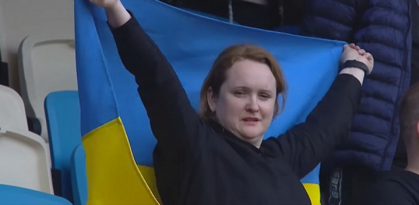 На чемпіонаті України з футболу прозвучав гімн під музичним супроводом бійця з вінницької бригади