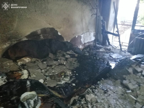 У Жмеринці загорівся п’ятиповерховий будинок: є постраждалий