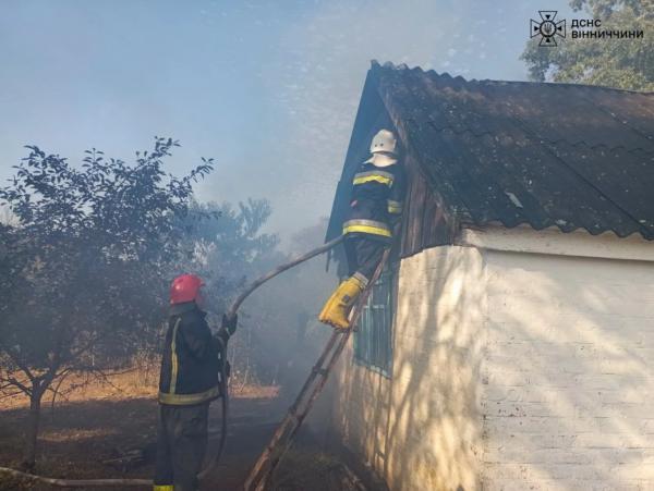 У Гайсинському районі через піч загорілась хата