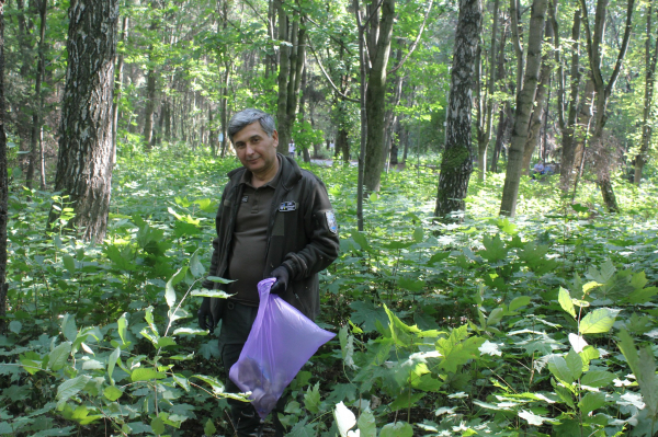 Вінницькі екологи навели порядок у парку на Вишеньці