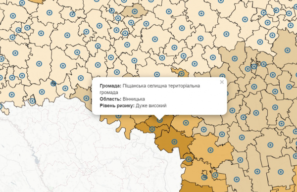 МОН визначило дві громади на Вінниччині з високим ризиком безпеки в системі освіти
