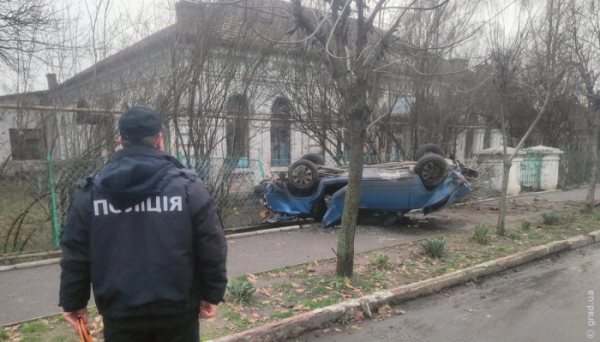 Погоня у Балті закінчилася ДТП