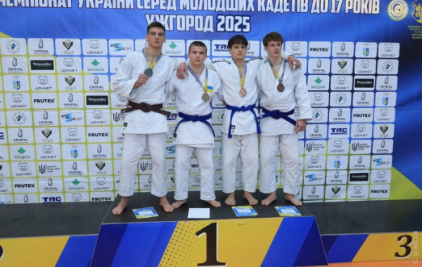 Юні одеські дзюдоїсти здобули медалі чемпіонату України
