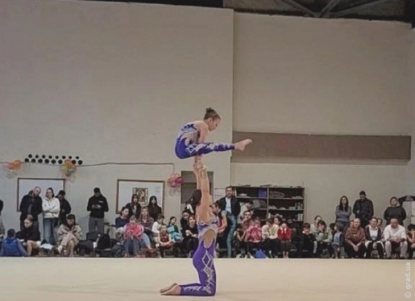 Одеські акробатки повернулися з міжнародного турніру з нагородами Одеські акробатки повернулися з міжнародного турніру з нагородами