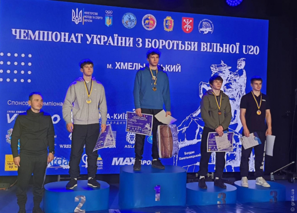 Срібним призером чемпіонату України став одеський борець