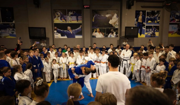 Дар'я Білодід провела в Одесі майстер-клас з дзюдо Дар'я Білодід провела в Одесі майстер-клас з дзюдо