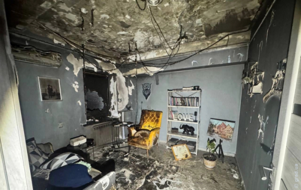 В Одесі колишній чоловік підпалив квартиру дружини