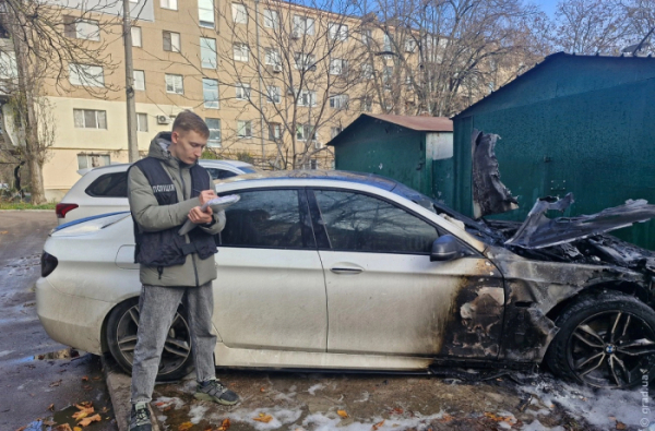 В Одесі затримали палія BMW сусіда на замовлення