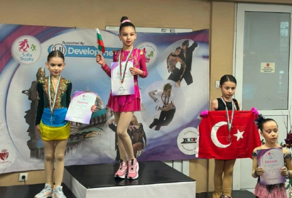 Одеські фігуристи вибороли призові місця на Sofia Trophy 2026 у Болгарії
