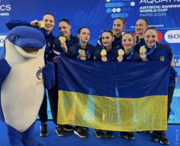 Одеситка у складі збірної України завоювала золото Кубка світу з синхронного плавання Одеситка у складі збірної України завоювала золото Кубка світу з синхронного плавання