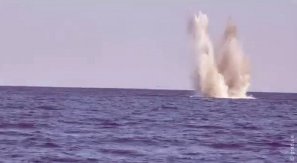 У Чорному морі знищили чотири міни часів Другої світової війни