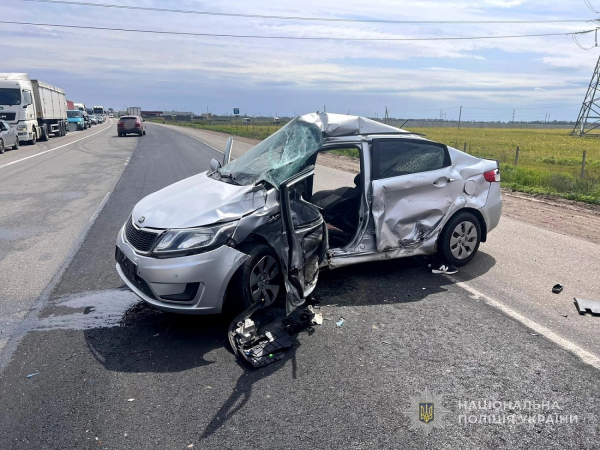 До уваги водіїв: на об'їзній дорозі в районі Усатове, утруднений рух транспорту