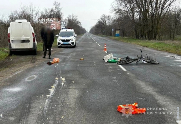 У Белгород-Дністровському районі в ДТП постраждала велосипедистка