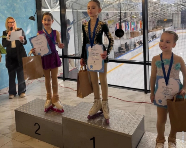 Юна одеська фігуристка здобула &laquo;золото&raquo; на міжнародній арені