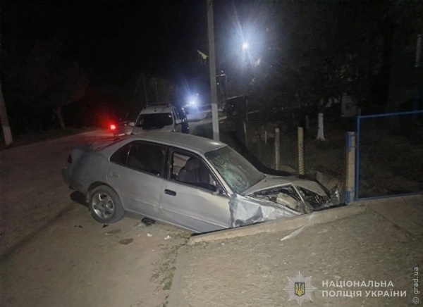 П’яний неповнолітній водій на Toyota влаштував ДТП на Одещині П’яний неповнолітній водій на Toyota влаштував ДТП на Одещині