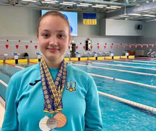 Чотири медалі здобула одеситка на чемпіонаті України з плавання