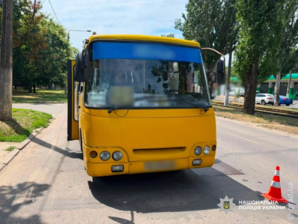 В Одесі маршрутка збила 89-річного пішохода