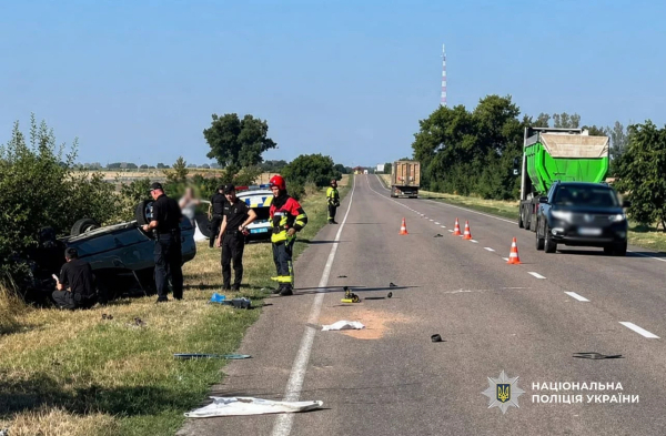 ДТП на трасі Одеса &ndash; Рені: загинув пасажир, водія Skoda затримали нетверезим