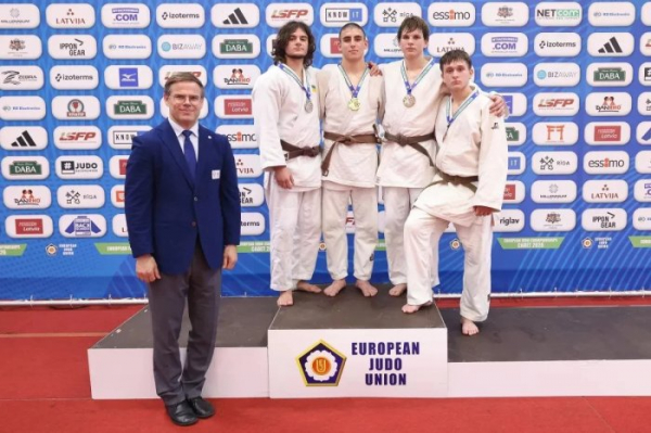 Одеський дзюдоїст Лев Костянтинов виборов срібло Кубка Європи серед кадетів у Ризі Одеський дзюдоїст Лев Костянтинов виборов срібло Кубка Європи серед кадетів у Ризі